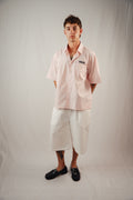 Pink Checked Shirt — Short Sleeve